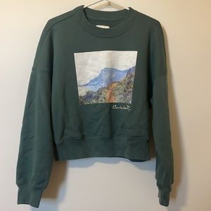 Soft AF Claude Monet Crew Sweatshirt